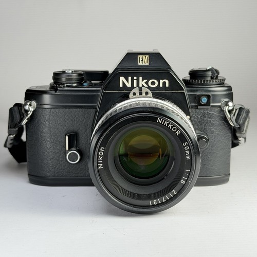 Filmkamera nikon schwarz - nikon, em
