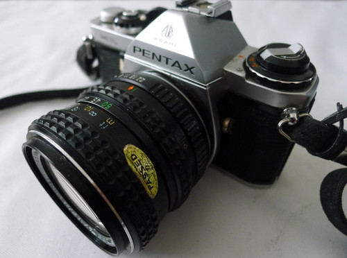 Silberne pentax analoge - pentax,