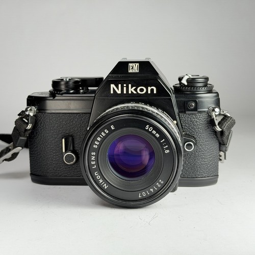 Filmkamera nikon schwarz - nikon, em