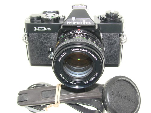Minolta analoge 35 mm - xd-s,