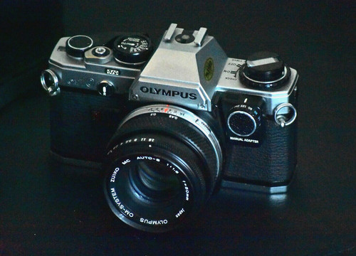 Olympus om10 filmkamera - om10, &