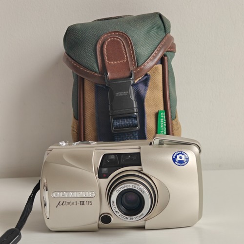 Olympus mju iii - 115, analoge