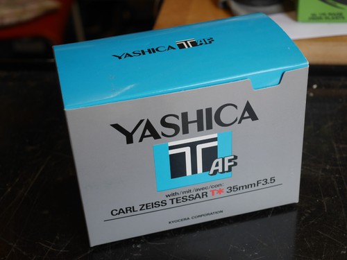 Leerkarton etui für yashica - etui,